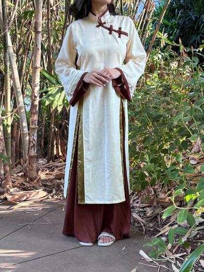 Yuna- Mandarin Kurti Set (2 piece)