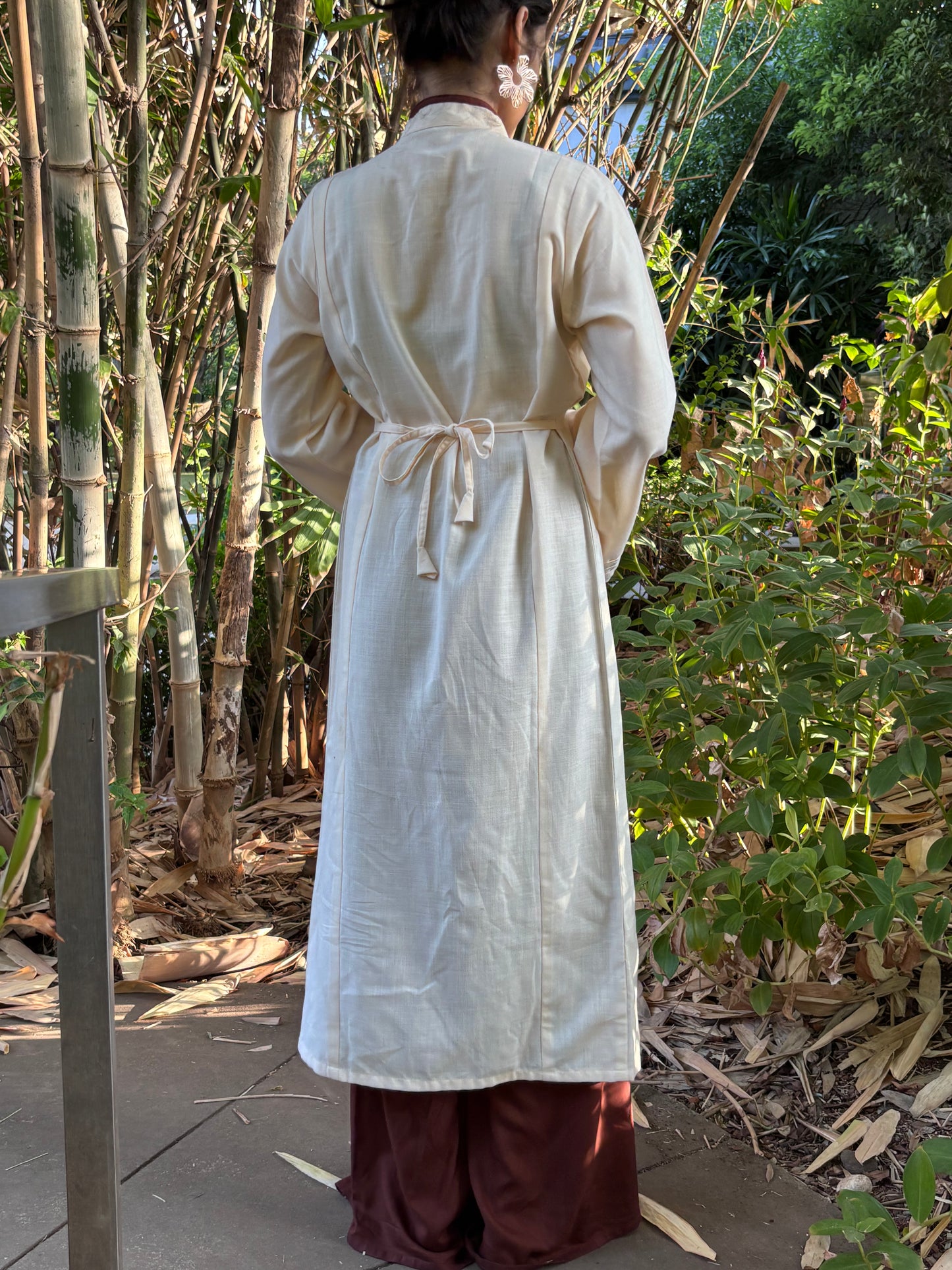 Yuna- Mandarin Kurti Set (2 piece)